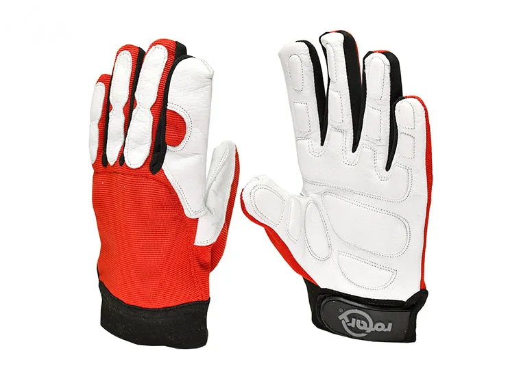 # 17152  CHAINSAW PROTECTIVE GLOVES MEDIUM