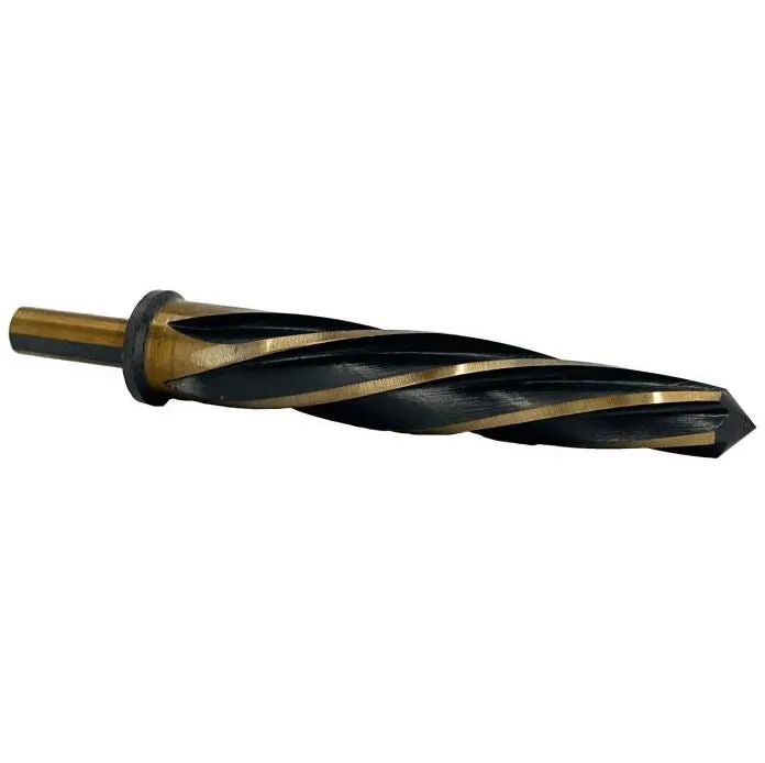 1-1/16" Bridge Reamer - Construction Reamer - 1/2" Shank and Black & Gold Finish