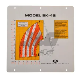 10238969 Flip Card, Model 8K-42 With 10 | JLG