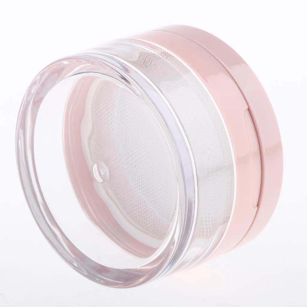 10G Empty DIY Makeup Loose Powder Case Cosmetic Blush Container Pink S