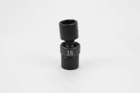 16 mm 3/8" Drive 6 Point Swivel Metric Impact Socket