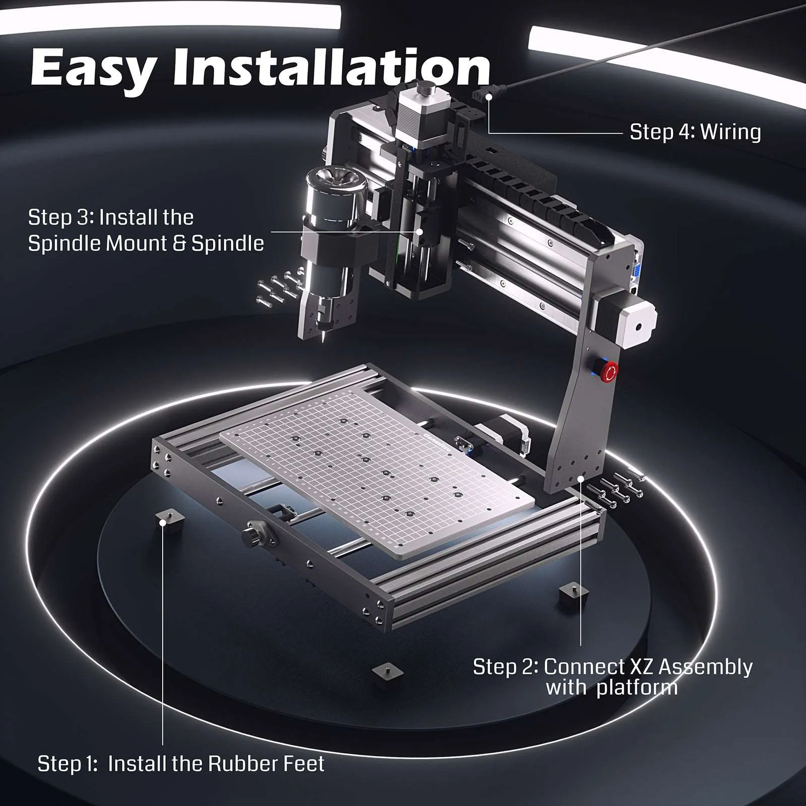 3020-PRO MAX V2 CNC Router for Metal Carving and Cutting