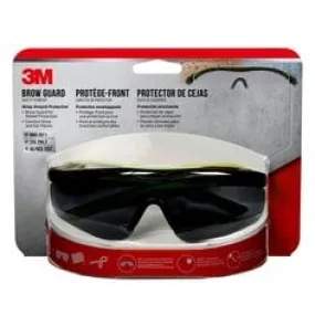 3M™ Brow Guard Eyewear, 47101H1-VDC, Black/Green, Gray Lens, 5/case