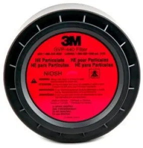 3M™ High Efficiency Particulate Filter (HE) GVP-440, for use with
GVP-Series Powered Air Purifying Respirator (PAPR) 8 EA/Case