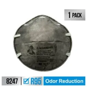 3M™ Paint Odor Respirator, 8247P1-C, 1 each/pack, 6 packs/case