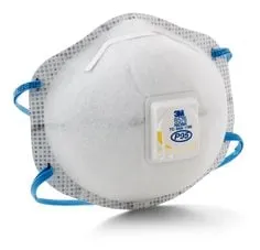 3M™ Particulate Respirator 8576, P95, with Nuisance Level Acid Gas Relief, 80 ea/Case