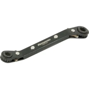 7mm X 8mm Double Box End Ratcheting Wrench, 25° Offset