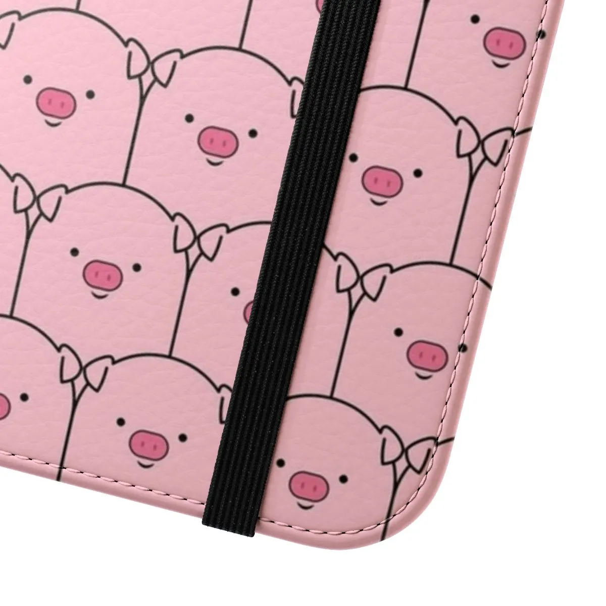 Adorable Pig Flip Cover Phone Case for Kids