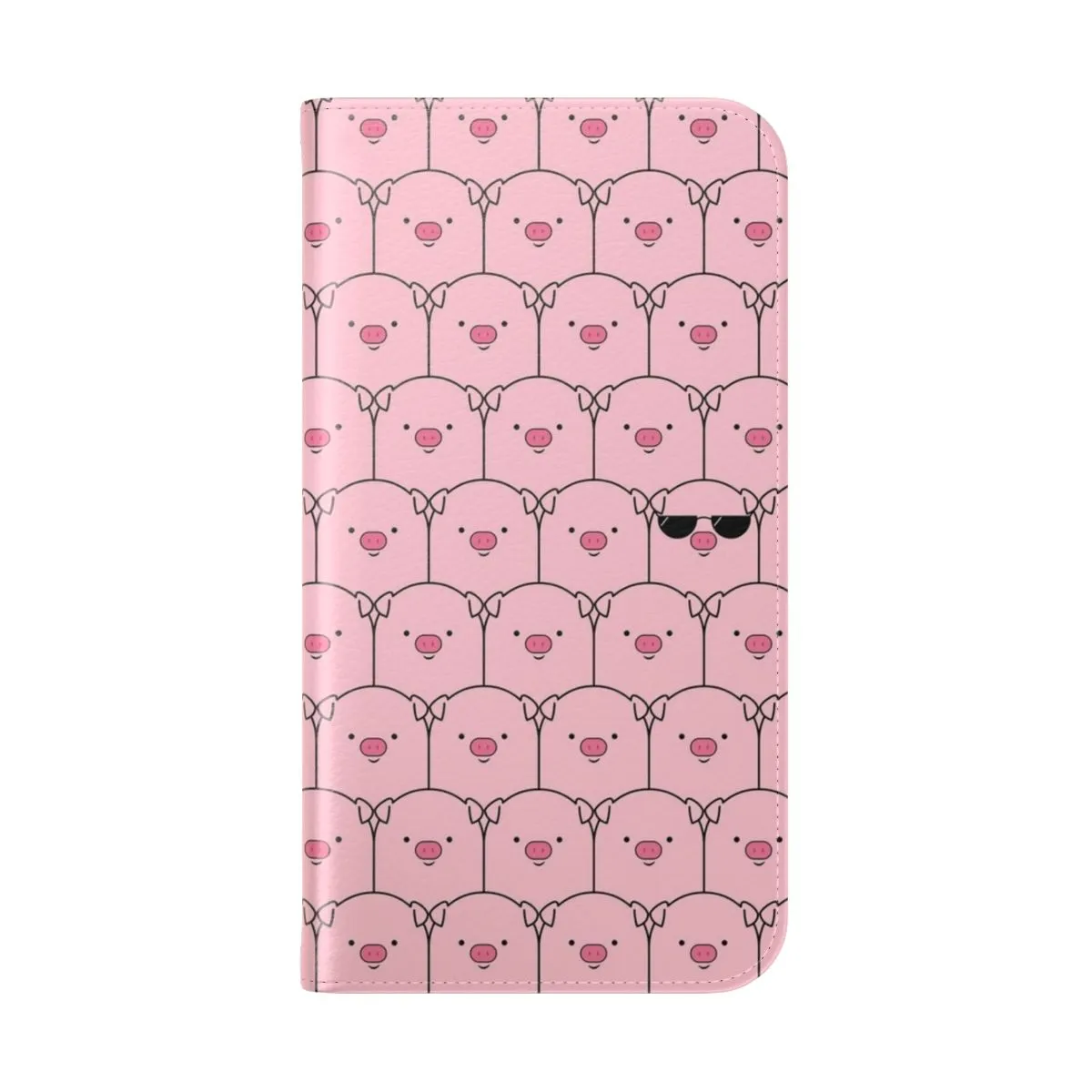 Adorable Pig Flip Cover Phone Case for Kids