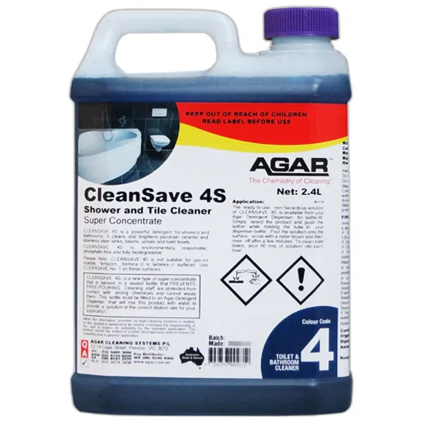 Agar CleanSave 4S Shower and Tile Cleaner