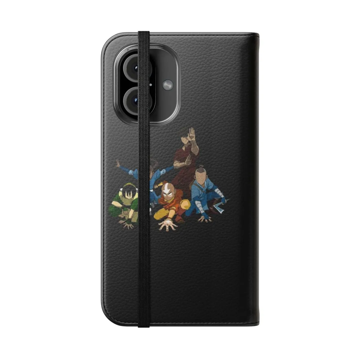 Airbender Group Themed Flip Cover Phone Case