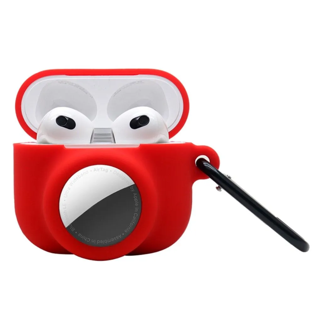 AirPods 3 / AirTag 2-in-1 silicone cover - Red