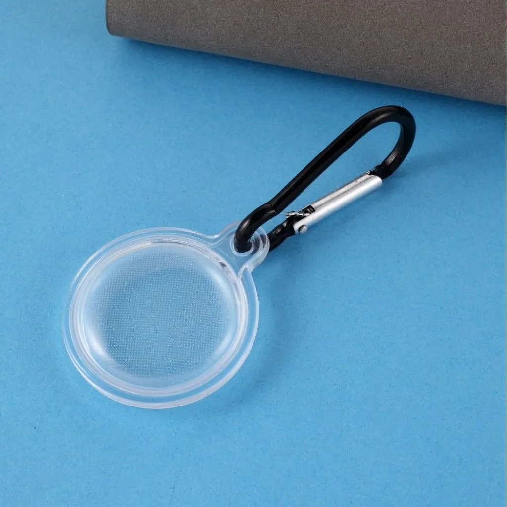 AirTags transparent cover with key chain