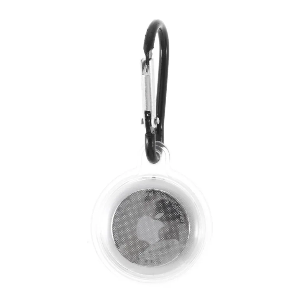 AirTags transparent cover with key chain