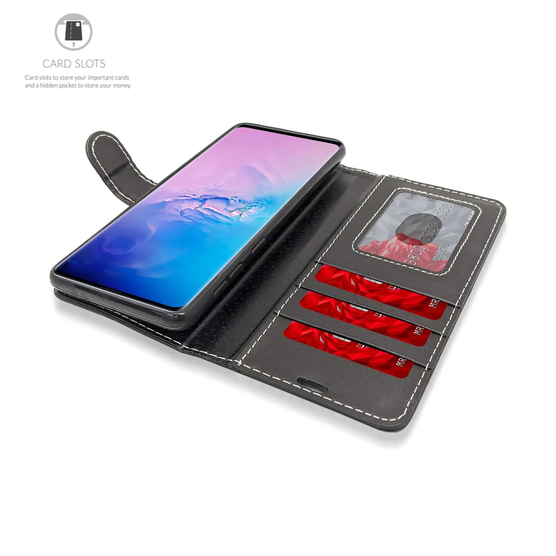 Alcatel 1C (2019) Flip Folio Book Wallet Case