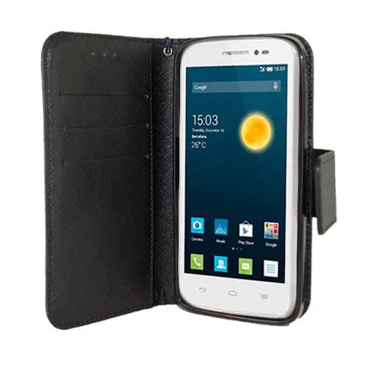 Alcatel One Touch POP Astro / 5042 Leather Wallet Pouch Case by Modes