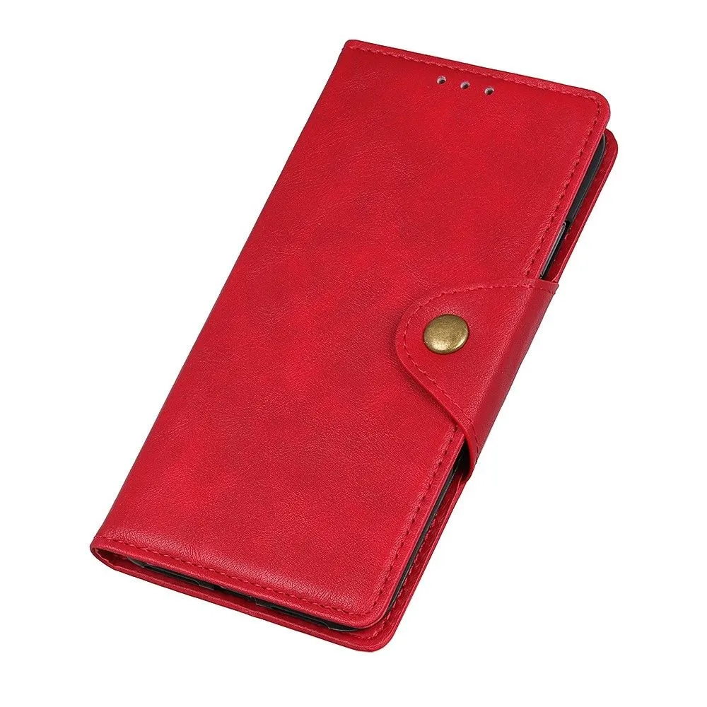 Alpha Motorola Moto G52 flip case - Red