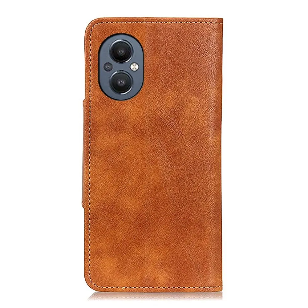 Alpha OnePlus Nord N20 5G flip case - Brown