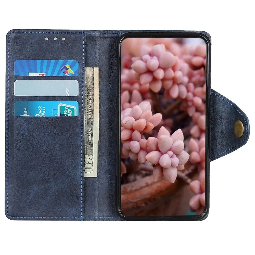 Alpha Samsung Galaxy M53 5G flip case - Blue