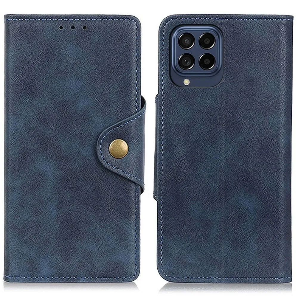 Alpha Samsung Galaxy M53 5G flip case - Blue