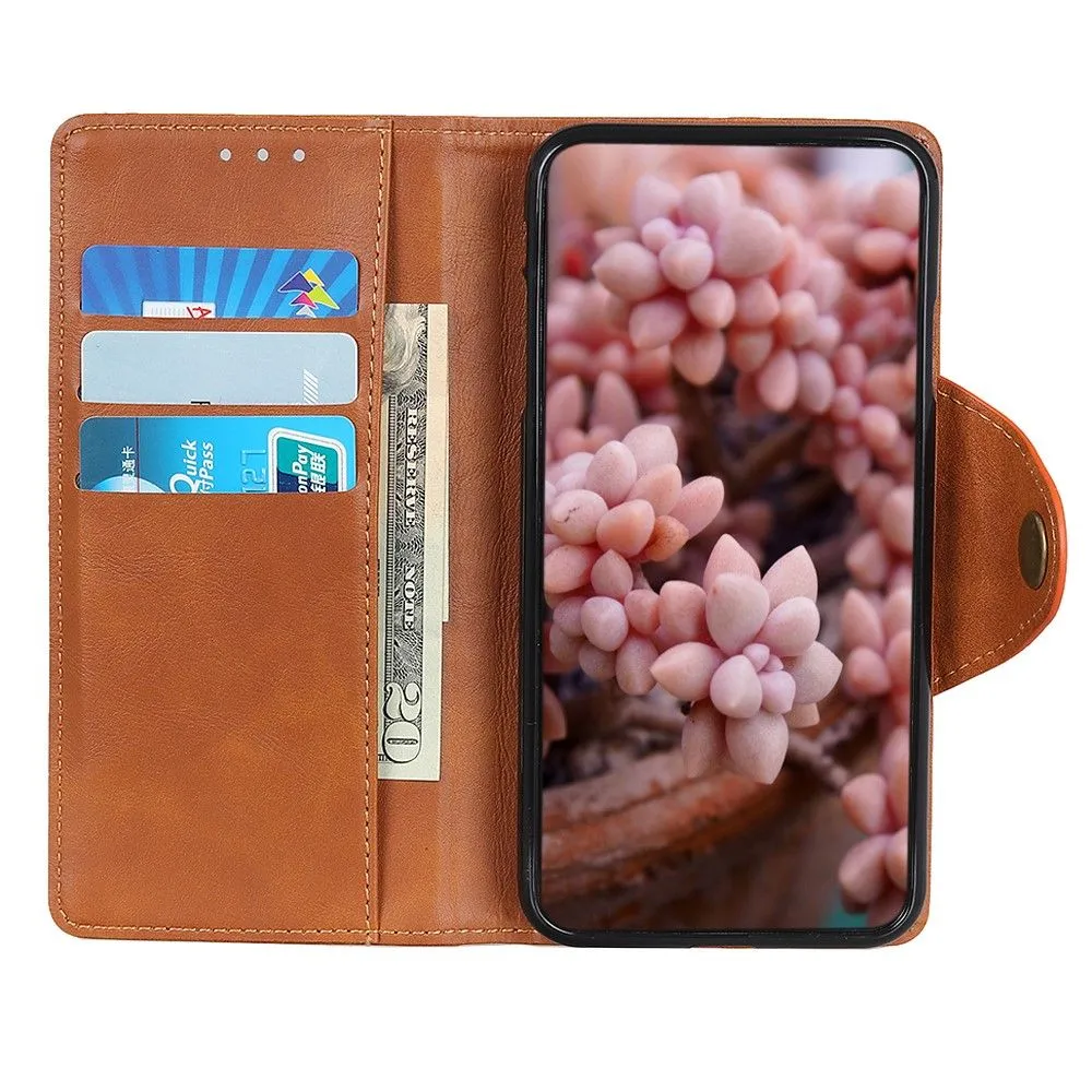 Alpha Samsung Galaxy S22 Plus flip case - Brown