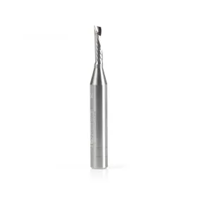 Aluminum Spiral 'O' Flute Down-Cut CNC Router Bit | 1⁄8 Dia x 1⁄2 x 1⁄4 Shank | 51503 | 738685515037