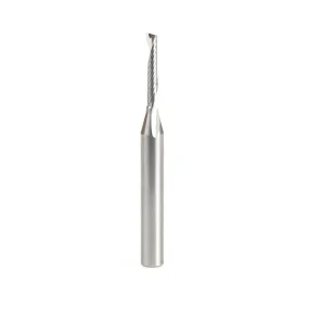 Aluminum Spiral 'O' Flute Up-Cut CNC Router Bit | 1⁄8 Dia x 3⁄4 x 1⁄4 Shank x 2 1⁄2" Long | 51486 | 738685514863