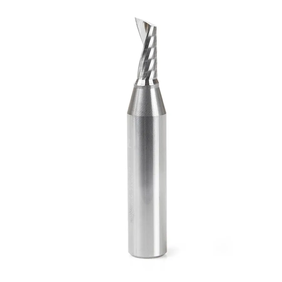 Aluminum Spiral 'O' Flute Up-Cut CNC Router Bit | 5⁄16 Dia x 3⁄4 x 1⁄2 Shank x 3" Long | 51483 | 738685514832