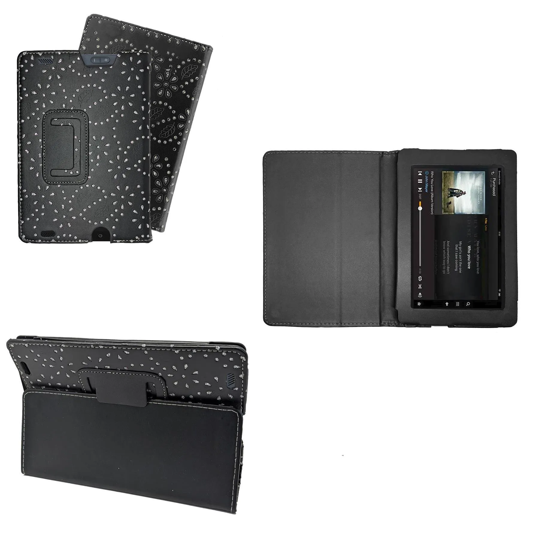 Amazon Kindle Fire HD 8.9 Tablet Flip Folio Book Stand Case