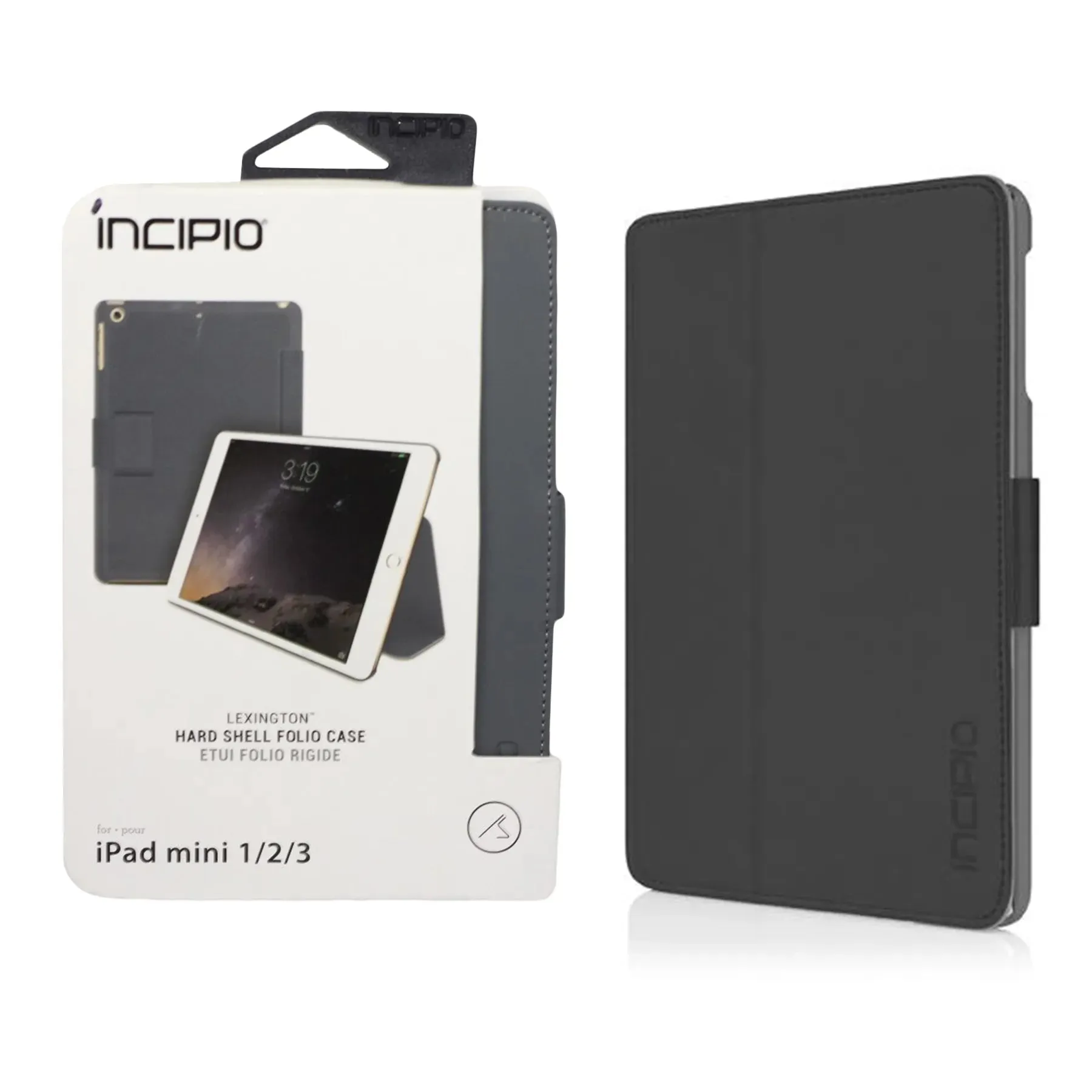 Apple iPad Mini 1/2/3 7.9" (2014) Incipio Lexington Hard Shell Folio - Gray