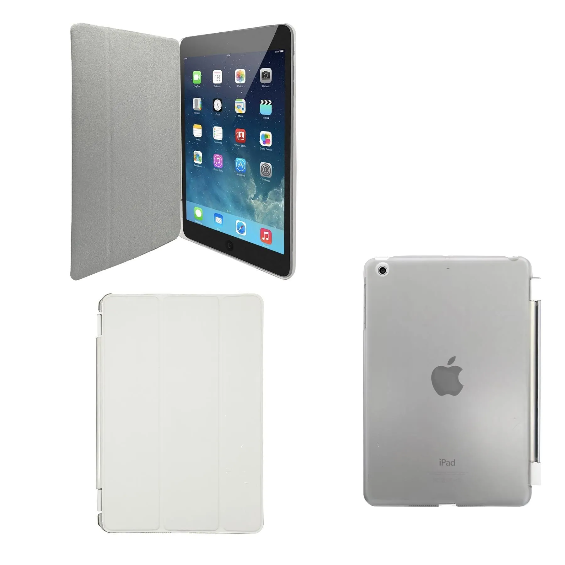 Apple iPad Mini 2/3 Smart Flip Folio Book Stand Case