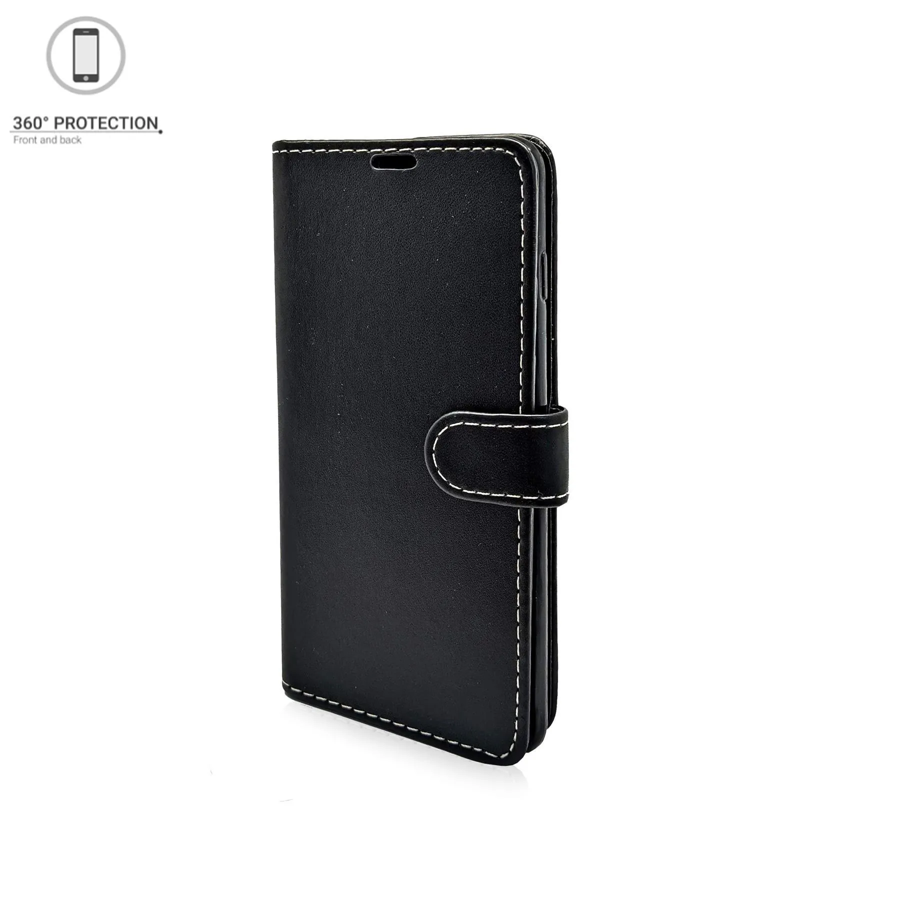 Apple iPhone 3 / 3G / 3GS Flip Folio Book Wallet Case