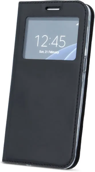 Apple iPhone 6 / 6S S-View Wallet Case - Black