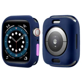 Apple Watch (45mm) candy color button TPU cover - Midnight Blue / Purple