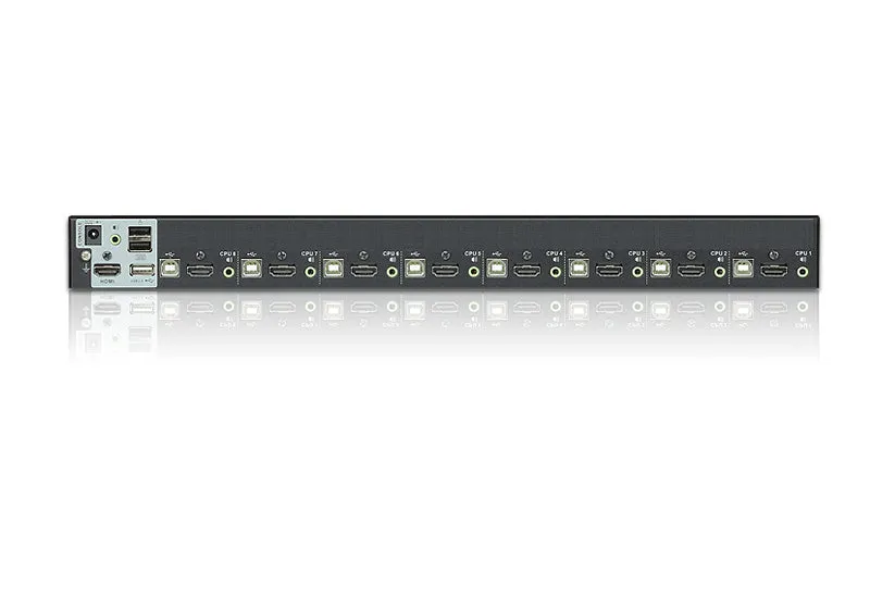 Aten Cs1798 - Kvm / Audio / Usb Switch - 8 Ports - Rack-Mountable