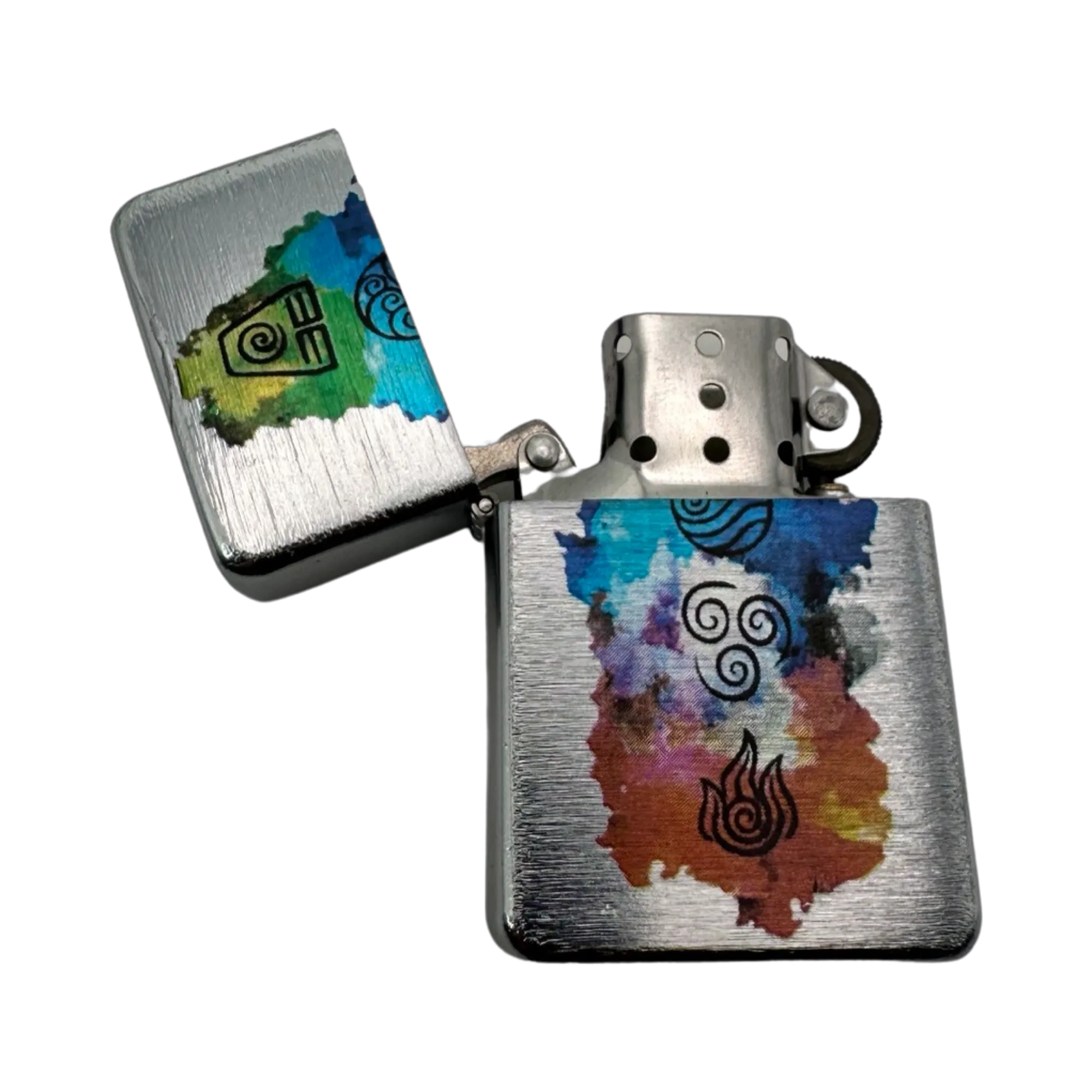 ATLA Avatar Cartoon Art Design Flip Top Lighter