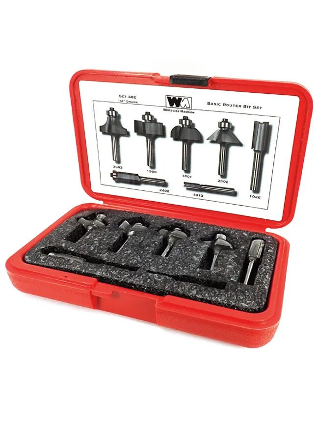 Basic Router Bit Set