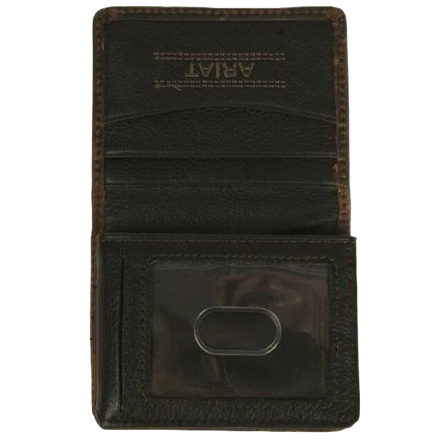 Bifold Leather Wallet - Rowdy Brown