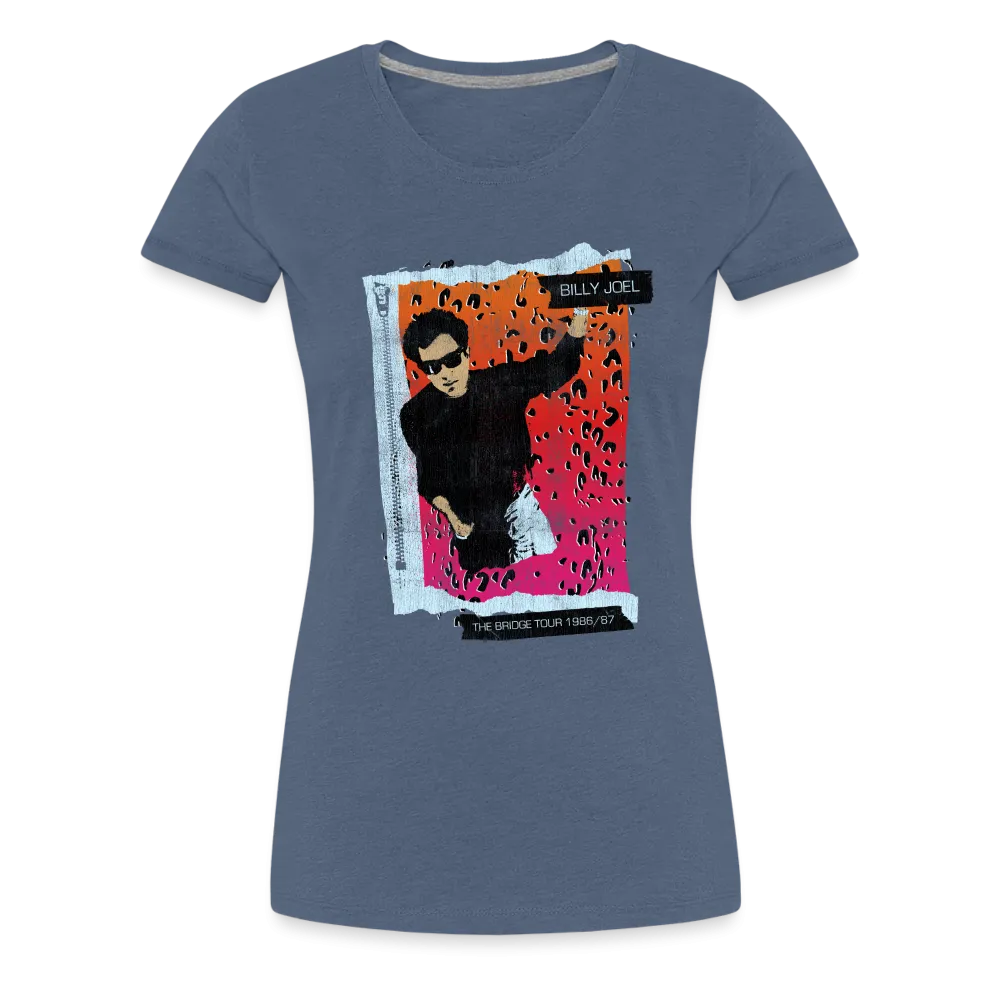 Billy Joel "The Bridge Tour 86/87 Photo" Womens T-Shirt - Online Exclusive