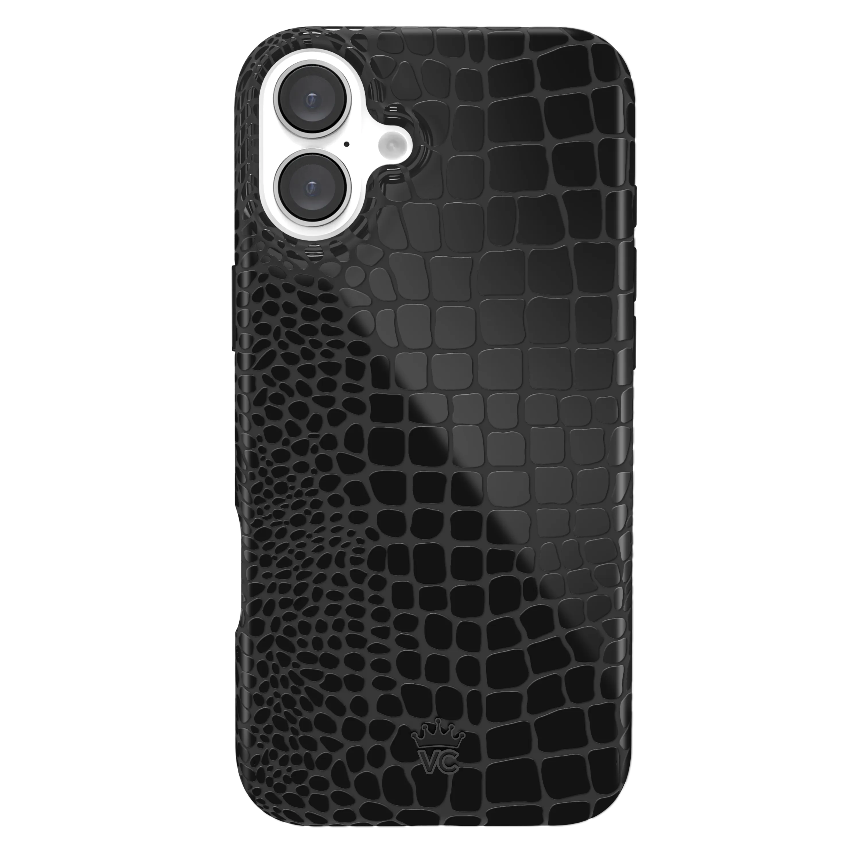 Black Croc iPhone Case