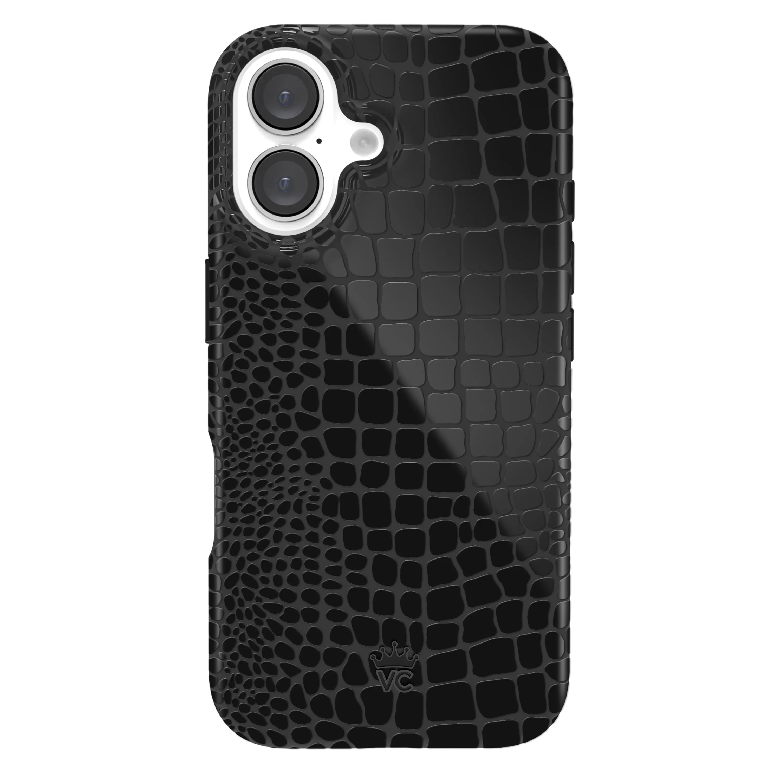 Black Croc iPhone Case