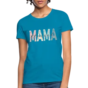 Blessed Mama Women's T-Shirt (Retro Design)