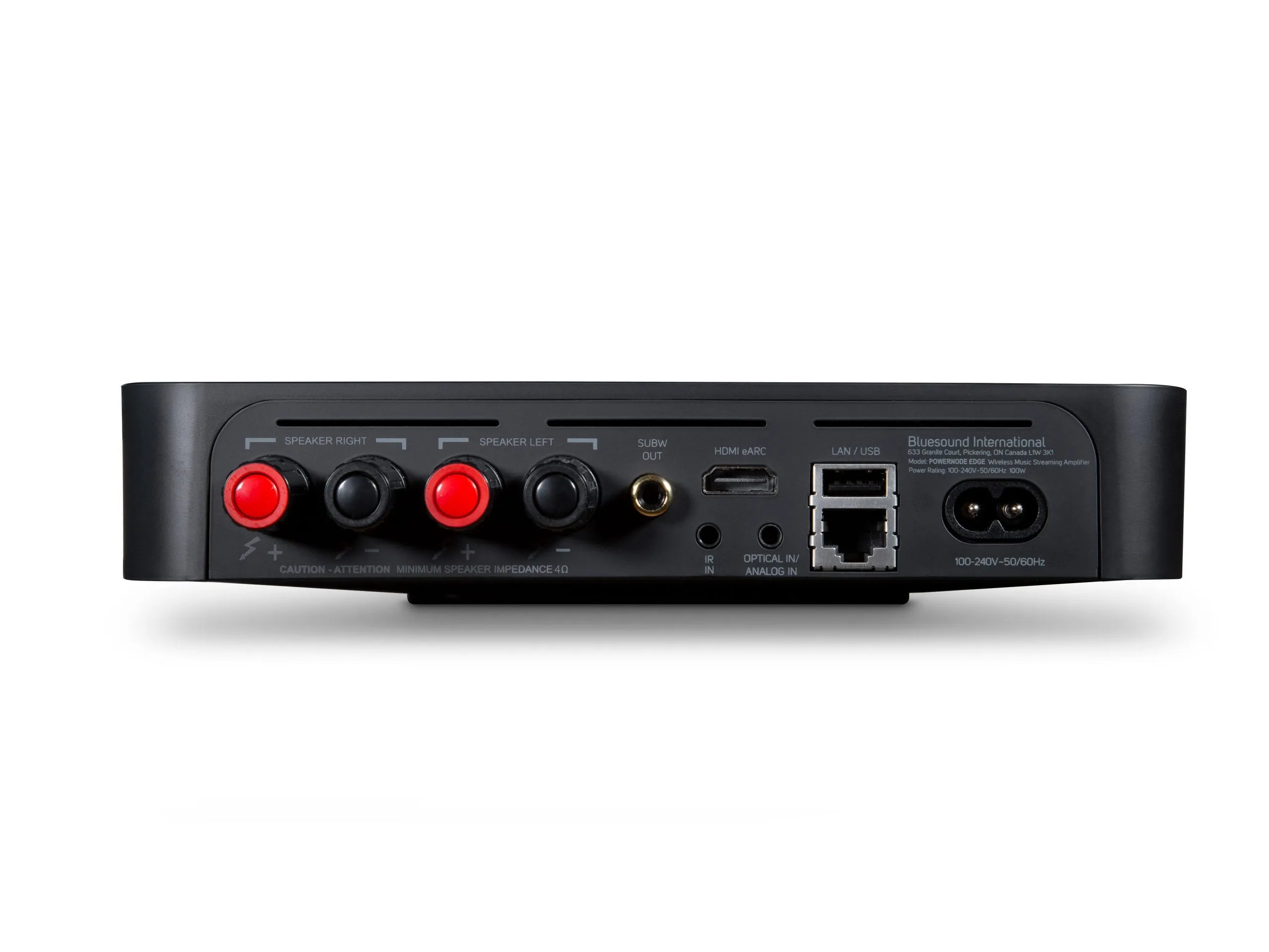 Bluesound powernode Edge with Monitor Audio Climate's