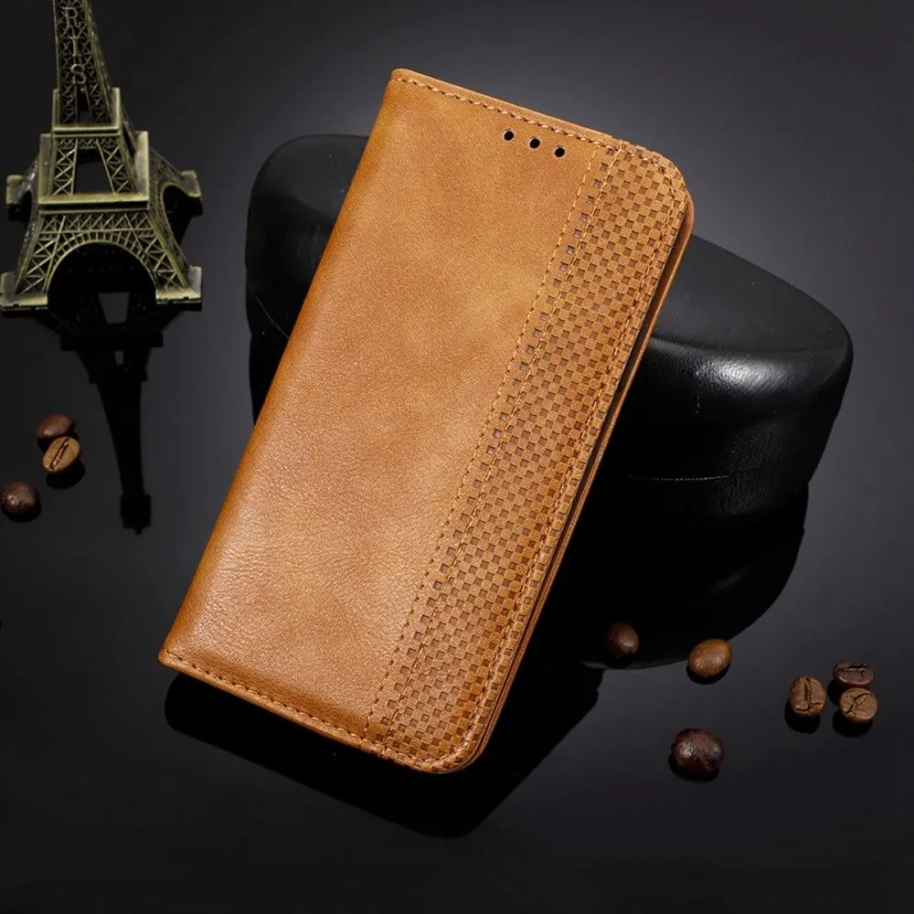 Bofink Vintage OnePlus 9RT 5G leather case - Brown