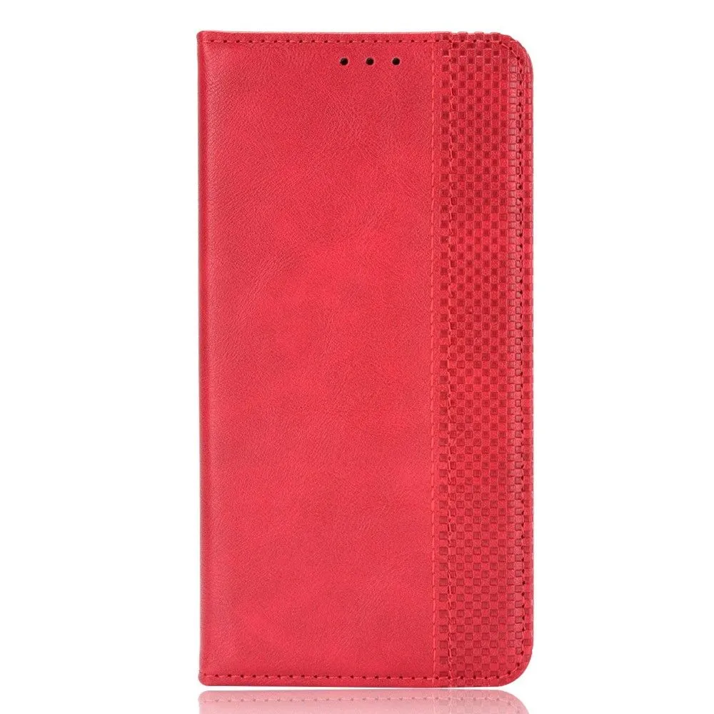 Bofink Vintage Oppo Reno7 Pro 5G leather case - Red