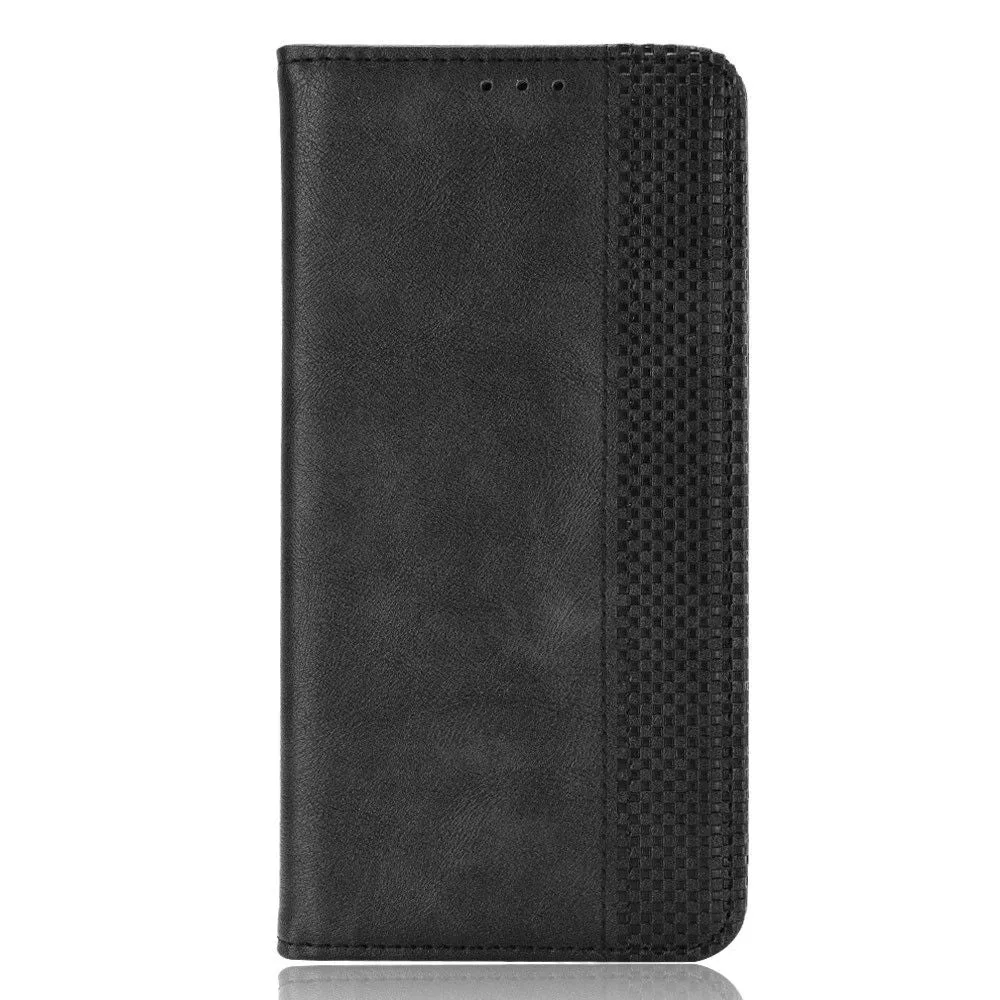 Bofink Vintage Realme C35 leather case - Black