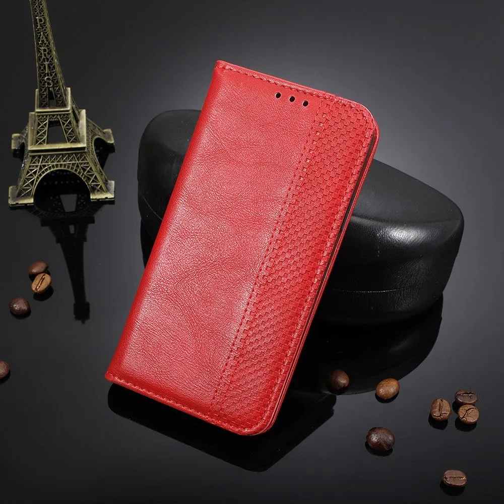 Bofink Vintage Vivo V23 Pro / S12 Pro leather case - Red