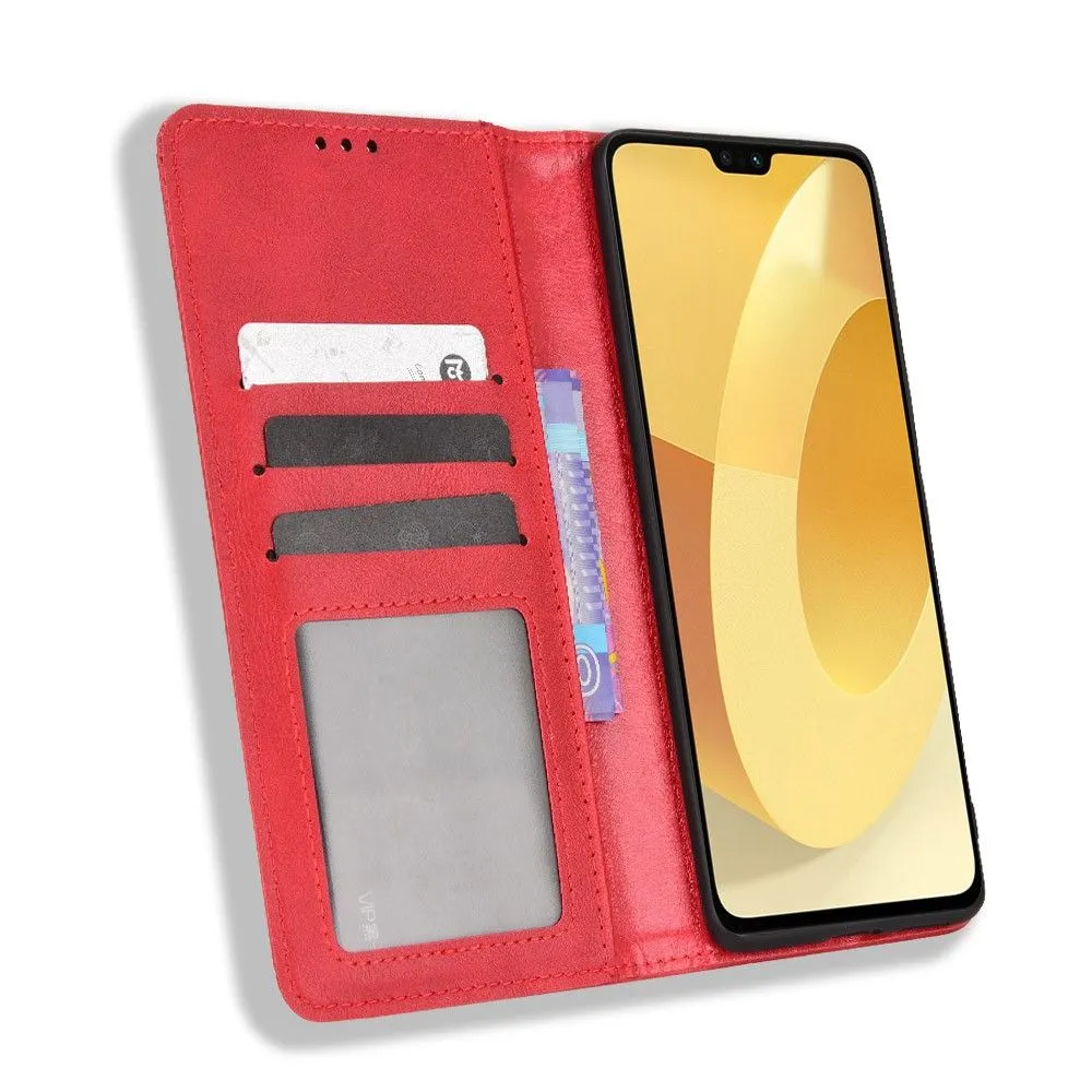 Bofink Vintage Vivo V23 Pro / S12 Pro leather case - Red