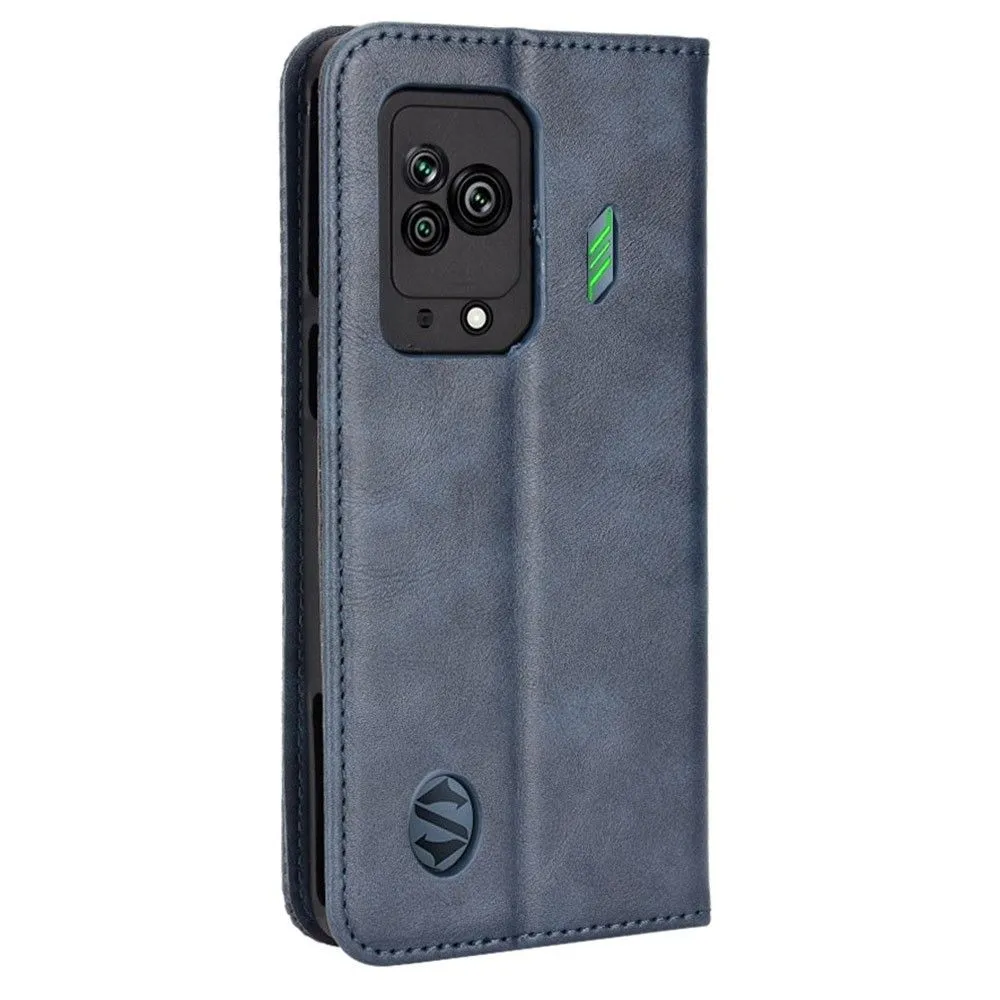 Bofink Vintage Xiaomi Black Shark 5 leather case - Blue