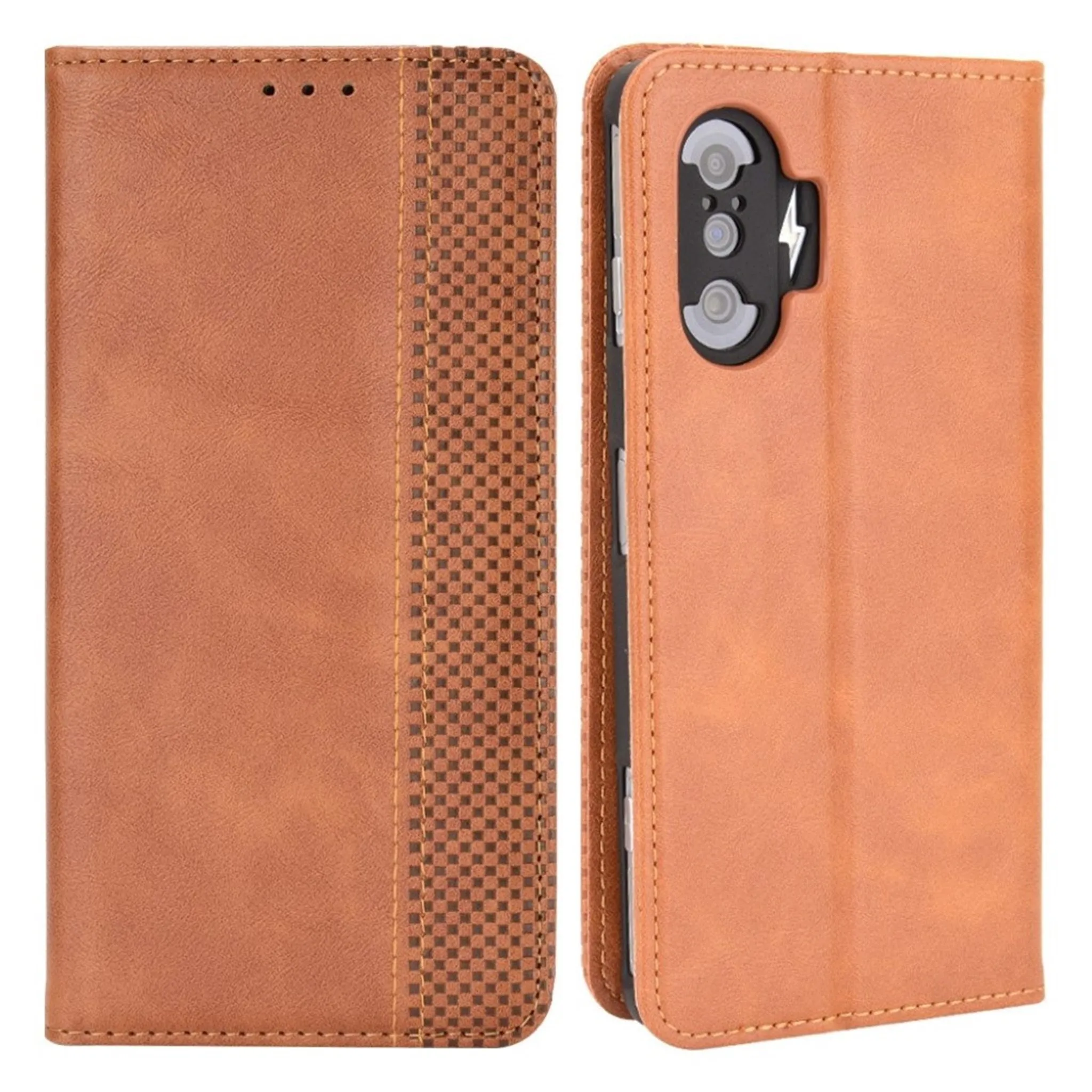 Bofink Vintage Xiaomi Poco F3 GT / Redmi K40 Gaming leather case - Brown